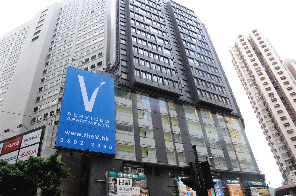 V Causeway Bay Aparthotel Hong Kong Bagian luar foto