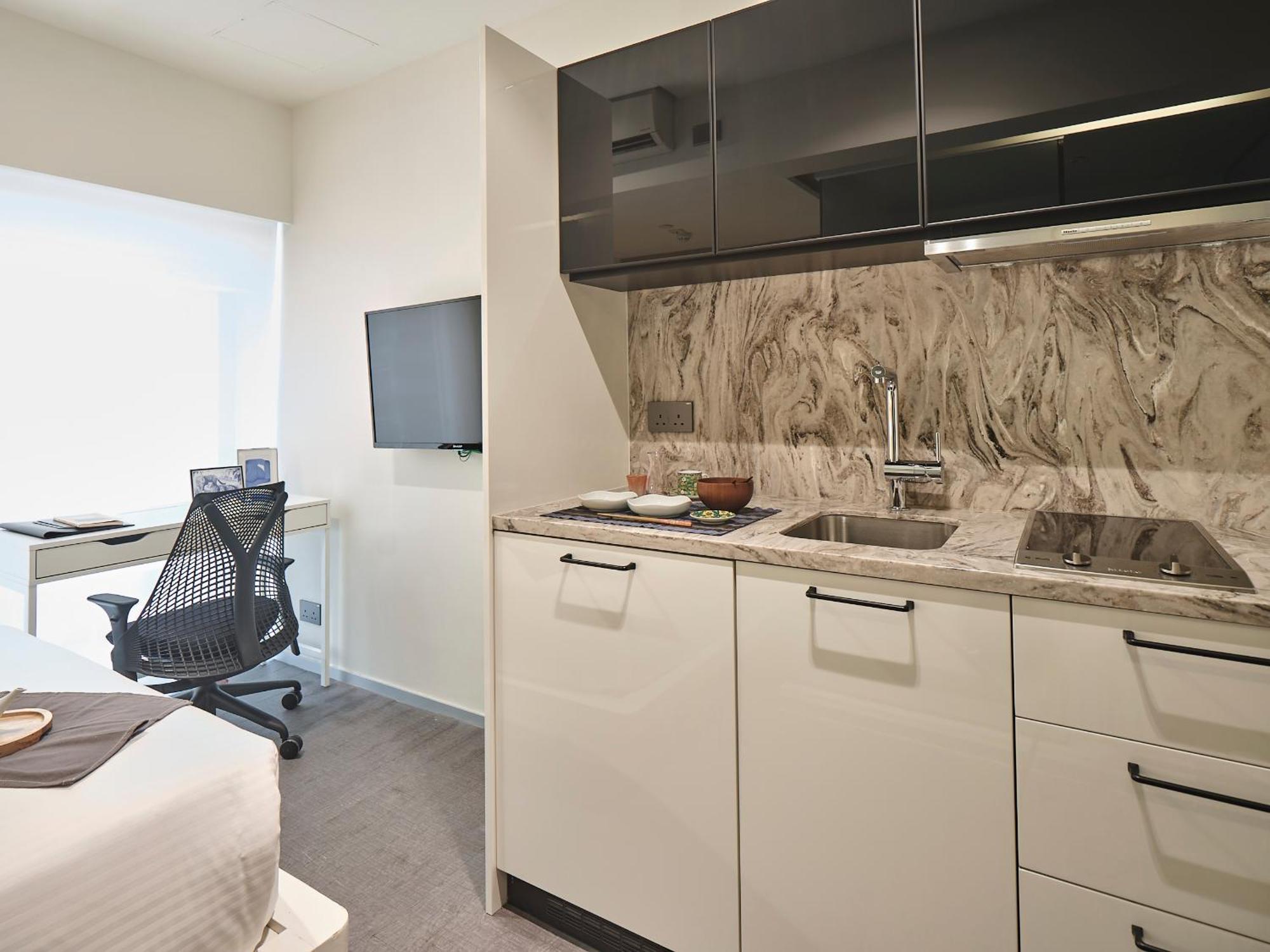 V Causeway Bay Aparthotel Hong Kong Bagian luar foto